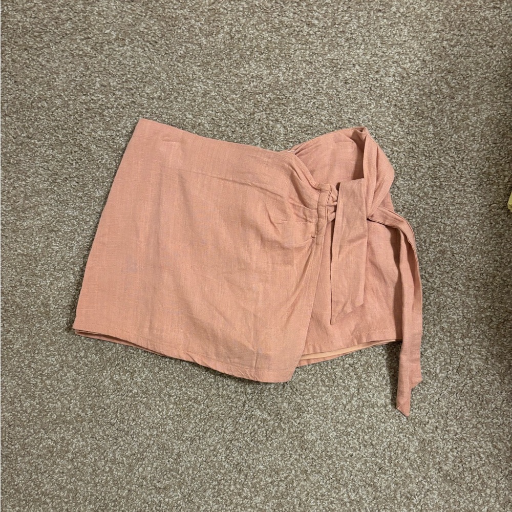 Pink Lily Skort